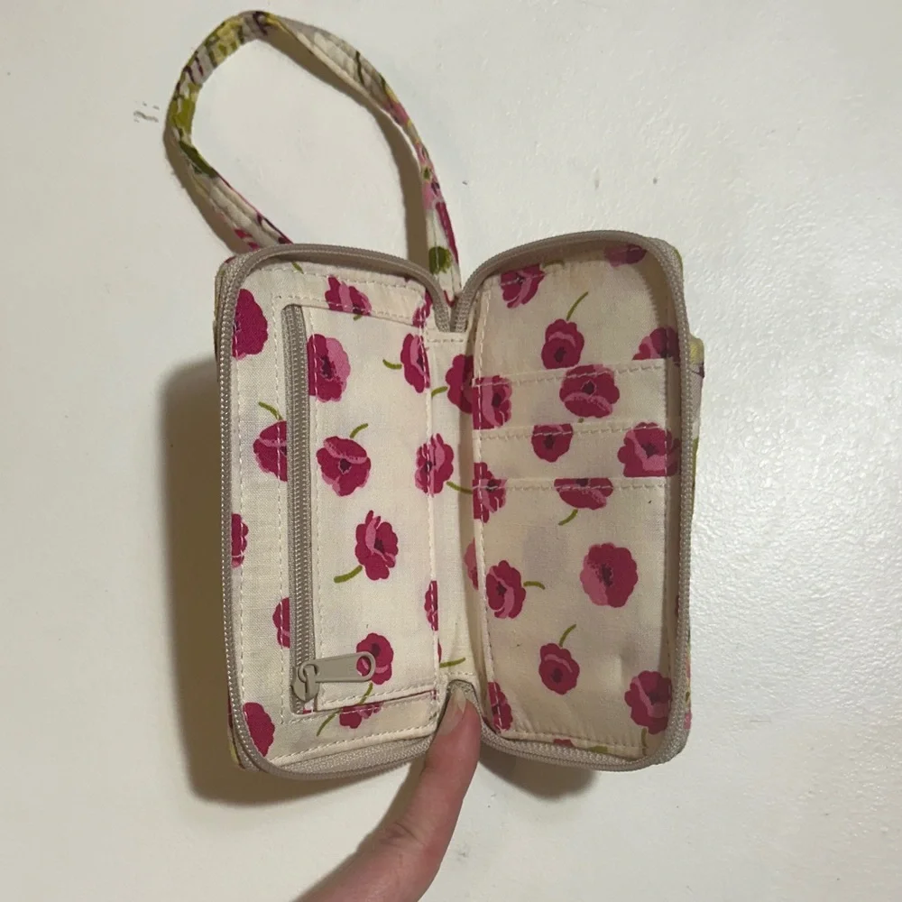 Vera Bradley Floral Cell Phone Wristlet